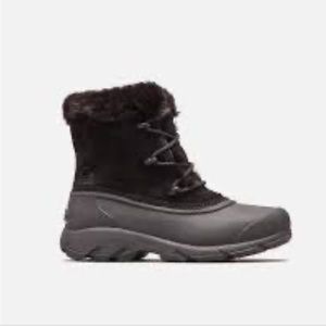 SOREL Suede Lace Up Snow Boots
